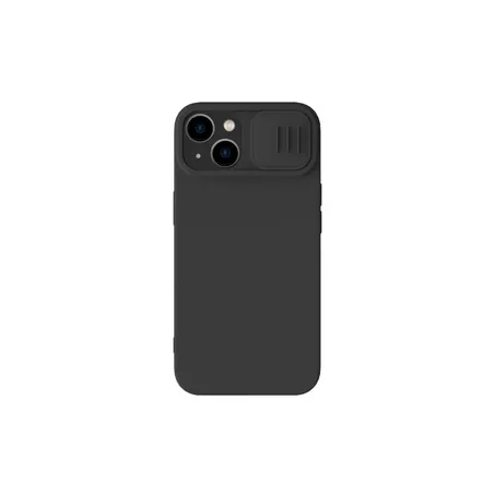 Nillkin CamShield Silky Silicone Case for iPhone 15 Plus (black)